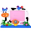 kids happy birthday good peel and stick crafts foam photo frame