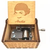 Wooden Custom Angle Amelie Music Box Hand Crank Music Box