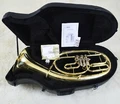 Bb Baritone Three Valves in Lacquer Finish With ABS case Musical instruments Free shipping