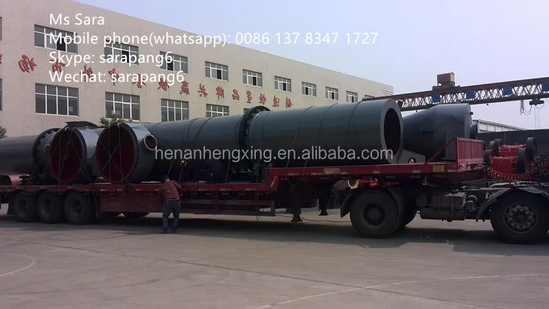 Small Single Drum Rotary Dryer For Coal Slurry/limestone/mineral ...