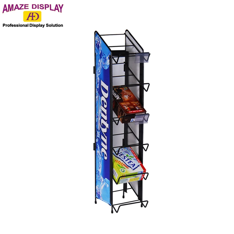 Supermarket Hot Selling Countertop Chocolate Display Case Snack