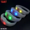 Hot Selling Multicolor 15 Colors Radio Controlled Led Color Changing Bracelet