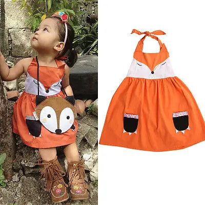 Hot Sweet Fox Girls font b Fancy b font font b Dress b font Animal Character