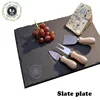 lower price mini slate cheese board set wholesale