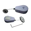 Auti-theft Pull Box Tear Drop Shape with Metal Retractable Metal Tether
