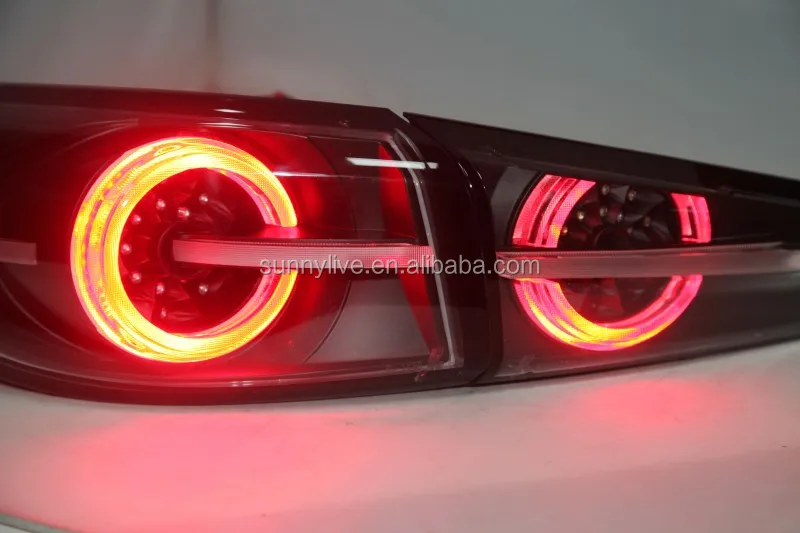 LED rear light  For MAZDA 3 Axela Sedan LED Strip Tail Lamp 2015 Clear cover TW