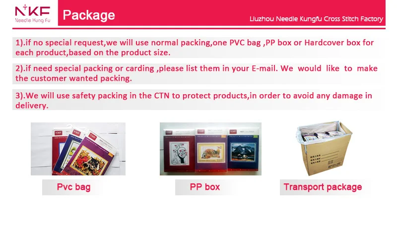 Revised NKF packing cross stitch ppbox