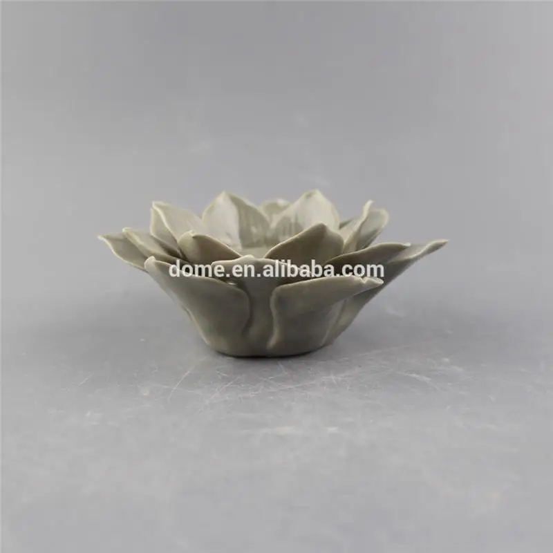 Porcelain Ceramic Lotus Flower Candle Holder Wholesale Buy Lotus