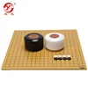 go weiqi game set 19*19 lines 0.8cm go board customizable plastic bowls fine Ceramic stones porcelain stones for Brain Education
