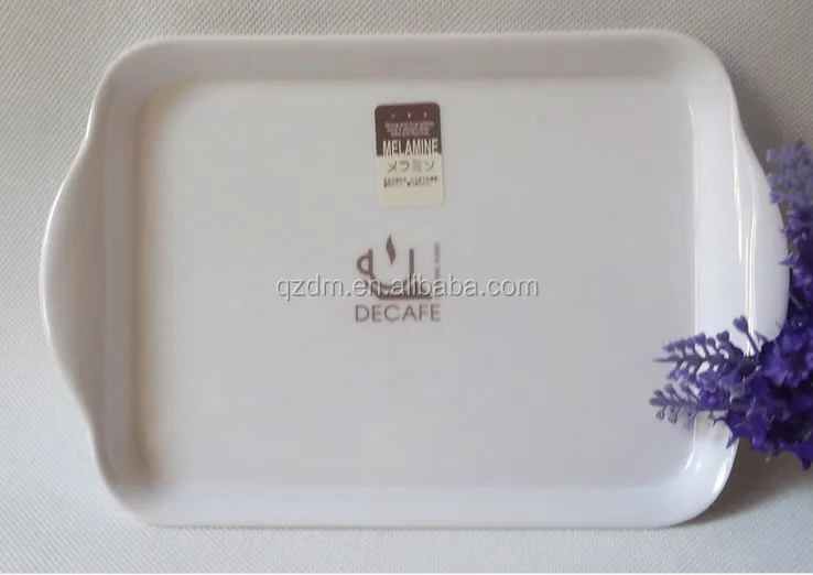 8inch Square kids tray ,Melamine fuirt tray