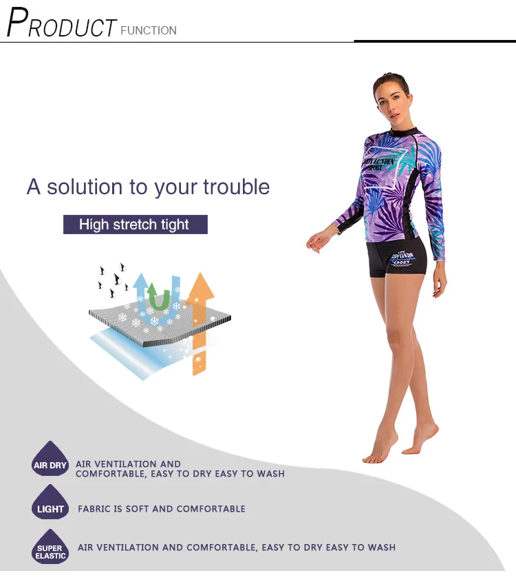 Shorts suits for women surfing wetsuit women surfing diving wetsuits