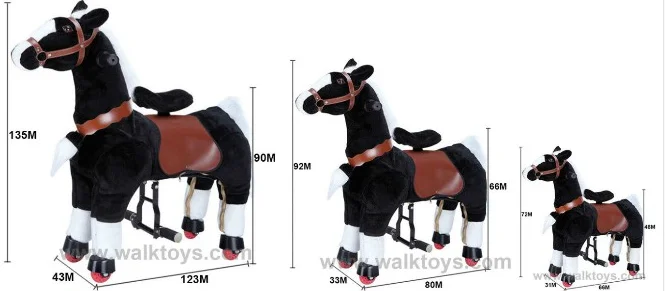 ride on moving horse toy