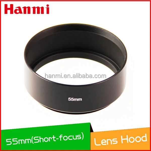 Professional Digital Camera Lens Hood 55mm for All Brands