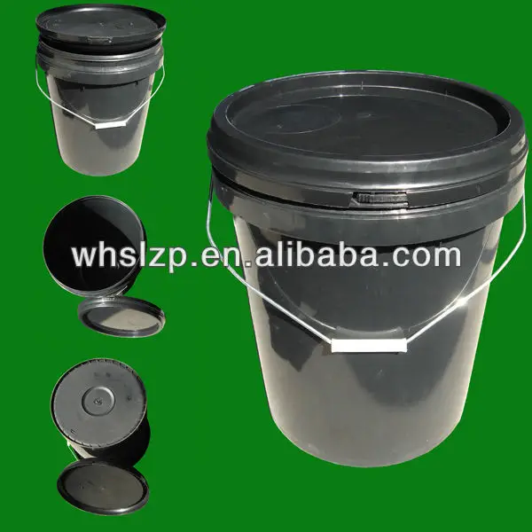 l Plastikeimer Mit Schwarzer Korper Und Deckel Schwarz Buy Plastikeimer Mit Griff Metall Kunststoff Gallone Eimer Einweg Kunststoff Eimer Product On Alibaba Com