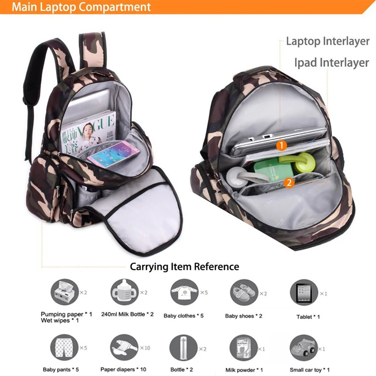 military dad diaper bag
