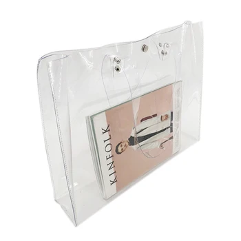 clear vinyl clutch