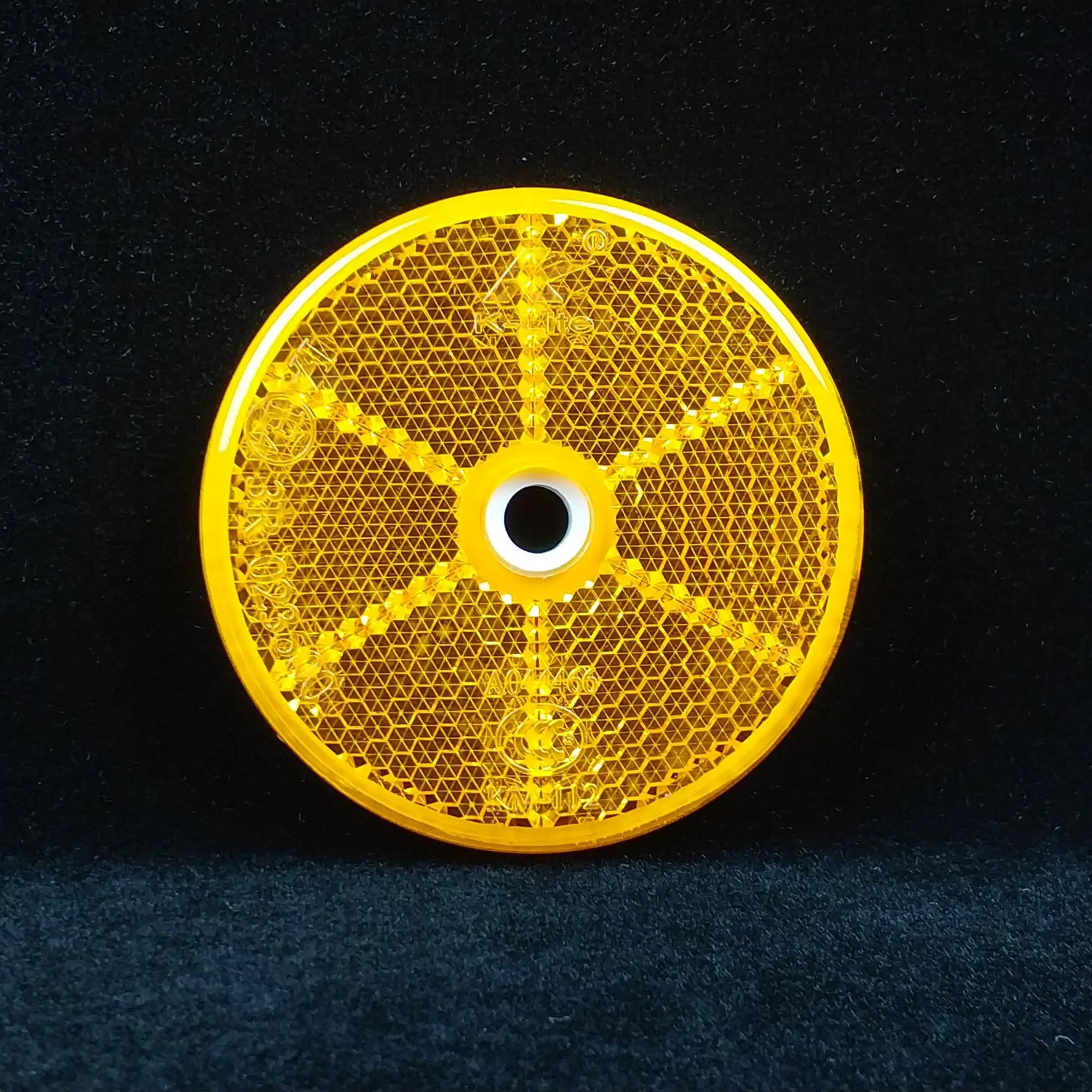 Klite Plastic Reflective Reflex Reflector 60mm Round Reflectors Buy