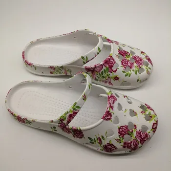 flower clogs