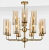 Bule/coganc glass chandelier lighting blown glass pendant light for living room ETL84290