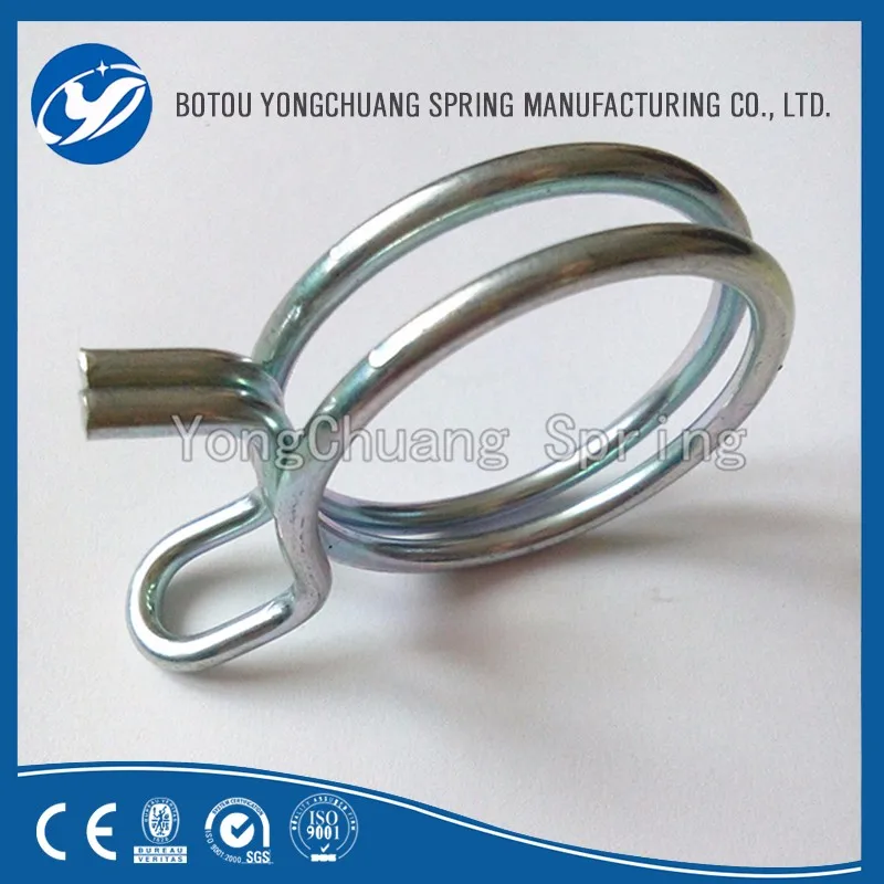 Double Wire Ear Hose Clamp Type Spring Load Clip,Tube Tension Spring ...