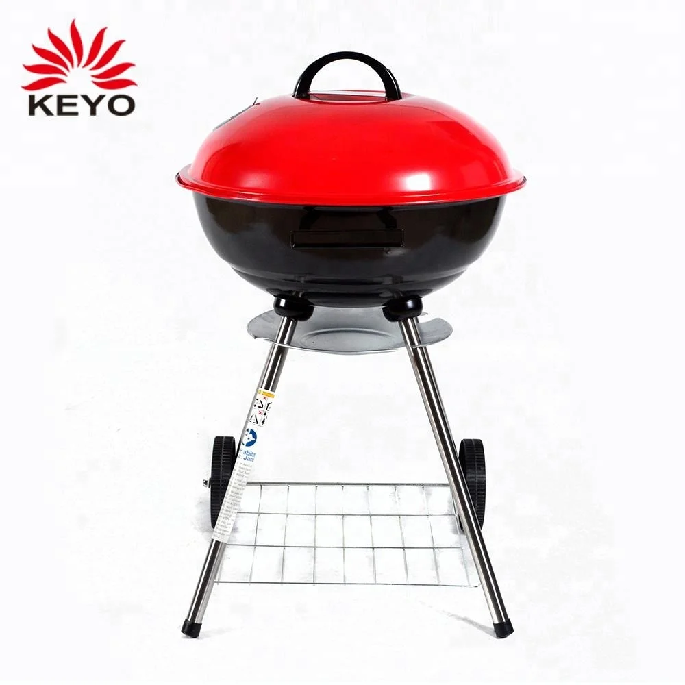 18 Inch er Kettle Bbq 4 Legs Bbq Grill Charcoal Bbq Grill With