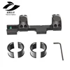 Tactical 11mm 3/8" swallowtail air gun sight ring hunting 1 inch 25.4 mm 30 mm offset range mounting rail with bubble level