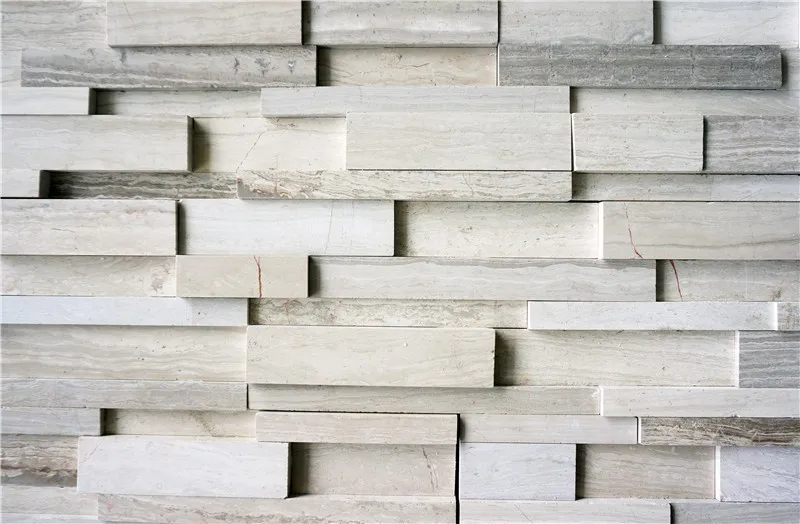 Blanco De Baldosas De Piedra Textura De Pared De Ladrillo - Buy Pared