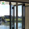 mosquito net accordion bi fold windows and doors aluminium frame folding window and door with fly screen