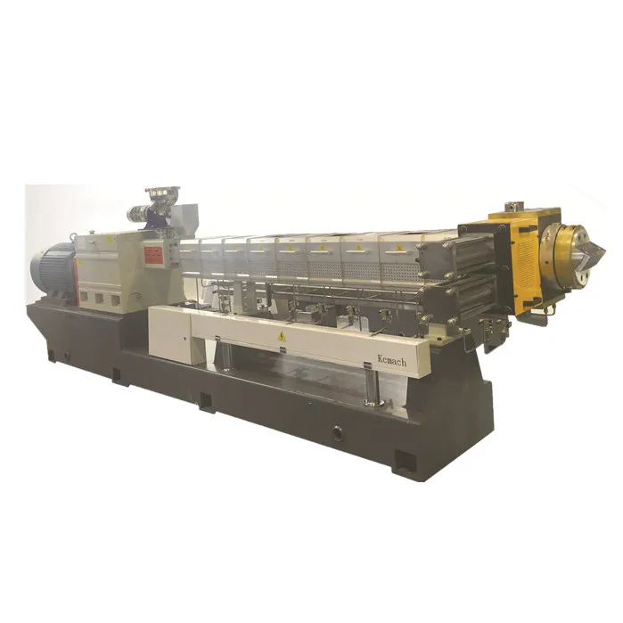 Twin Screw Extruder Water Cooling Strands Granulator Plastic Recycling