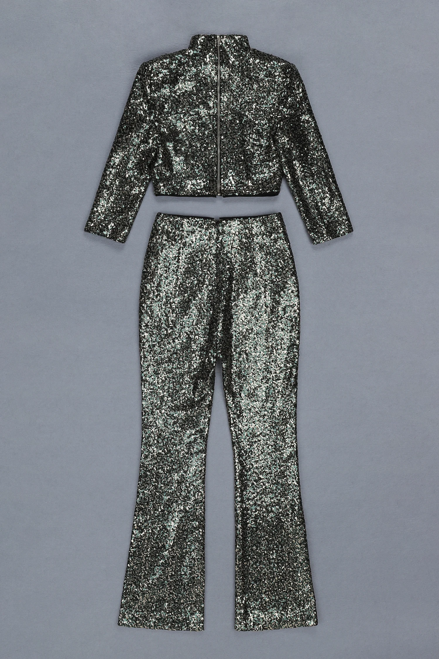 sequin trouser suit ladies