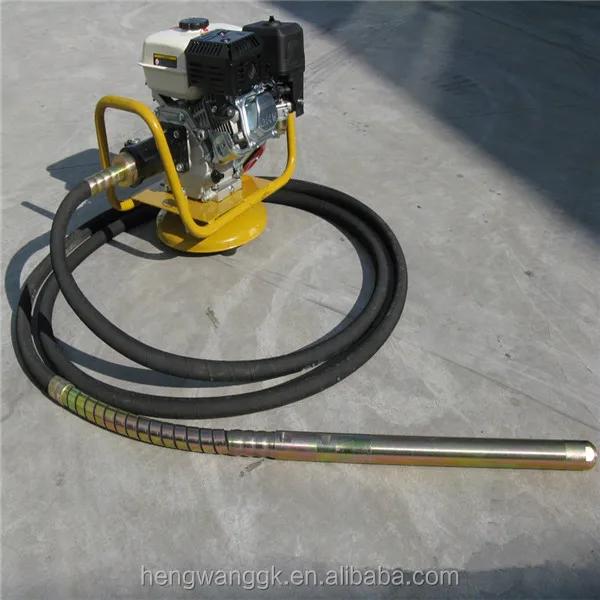 Poker concrete vibrator