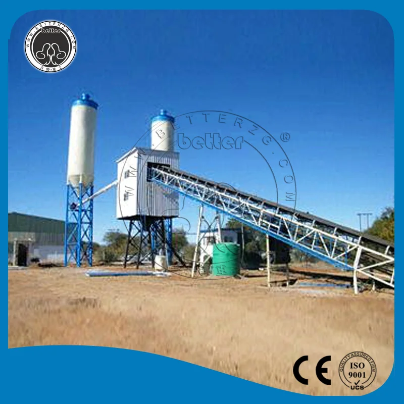 1 Yard Concrete Mixer Mini Hzs50 Concrete Batching Plant For Sale Buy