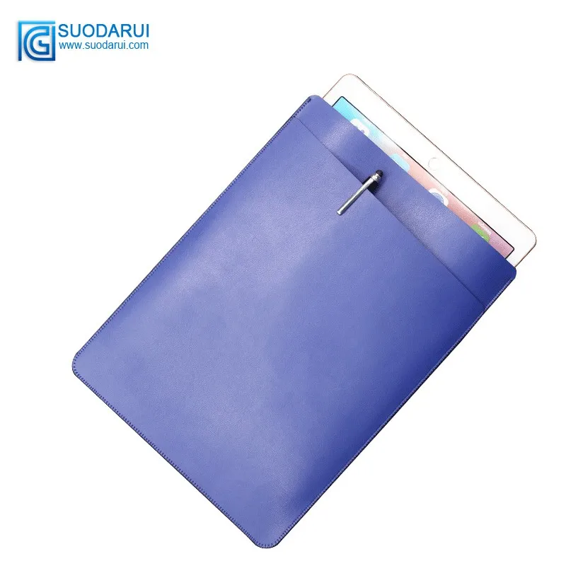 Super fiber PU Leather bag Pouch for Apple Ipad Air / mini case