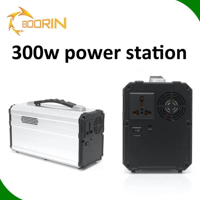 Portable Power Pack Bank Station Solar Generator 200w Pure Sine Wave