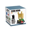 HSANHE educational creative builder set kids construction site engineering block toy