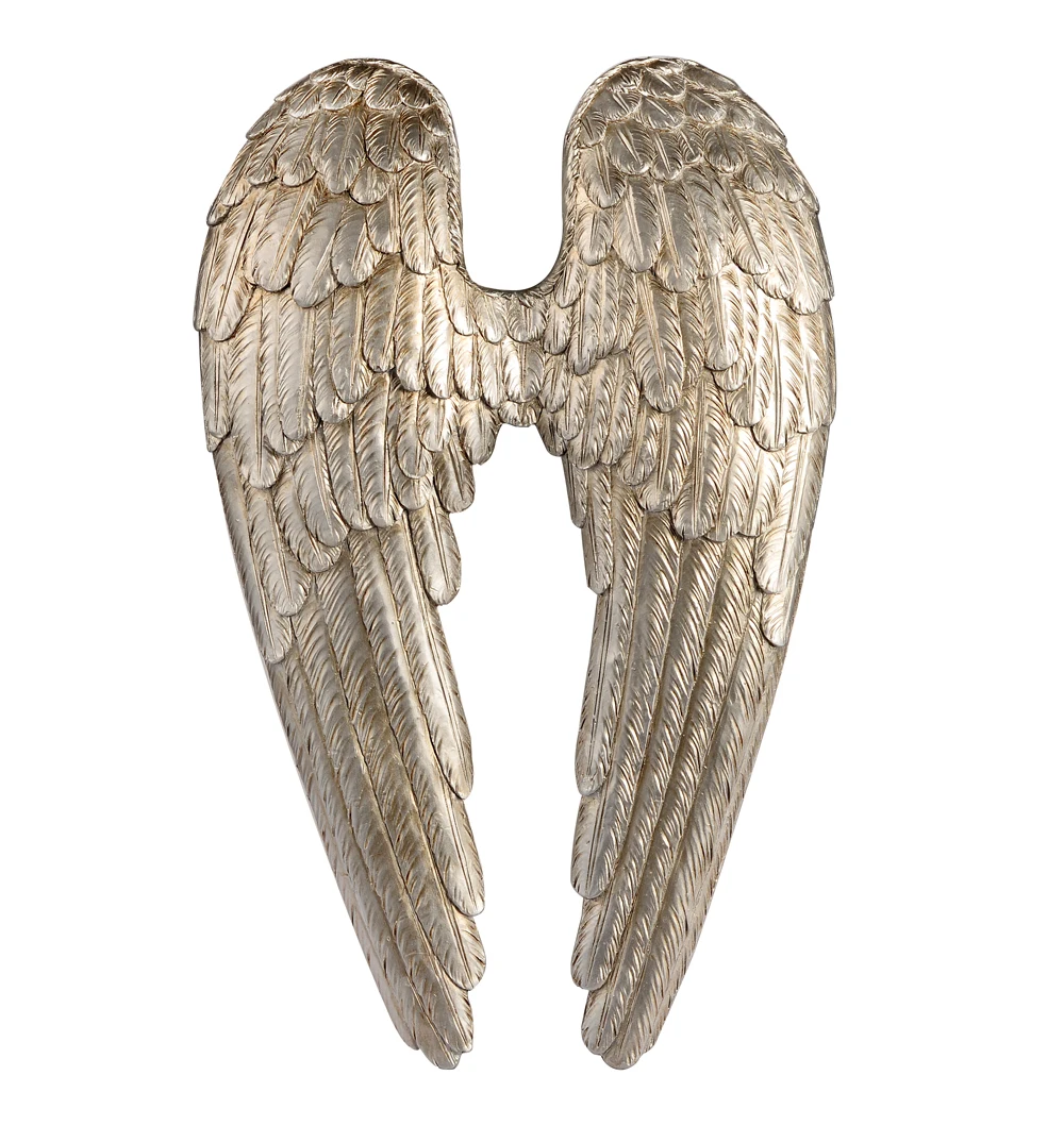 Hot Sale 3d Angel Wings Hiasan Dinding Resin Lukisan Buy 3d