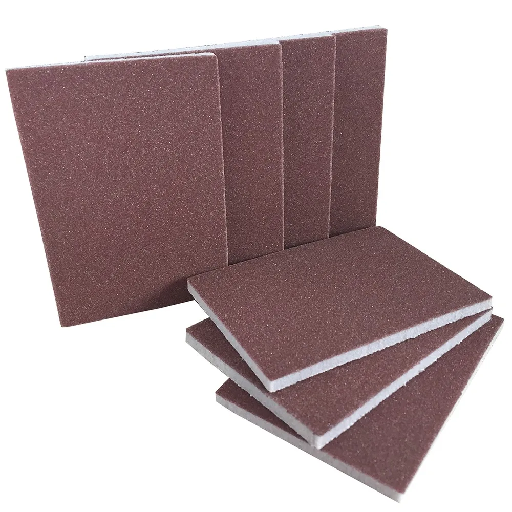 flexible ceramic aluminium oxide abrasive sanding sponge pad