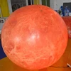 Digital printing inflatable planet balloon, LED inflatable Venus planets for decoration