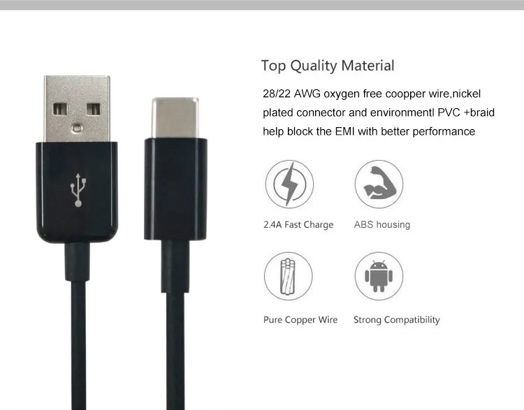 Factory Cheap Price USB Type C Cable USB 2.0 Fast Data Sync Charger Cable - ANKUX.COM