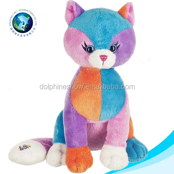 lifelike plush cat