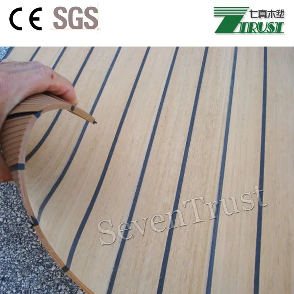 Sudliche Made Tomeasure Synthetische Holz Boot Cockpit Deck Boden Sitz Ersatz Buy Pvc Weich Boot Decking Pvc Teak Decking Synthetische Holz Boot