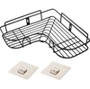 Bathroom corner wall mounted triangle storage rack