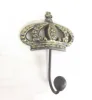 Cast Iron metal crown figure wall hooks
