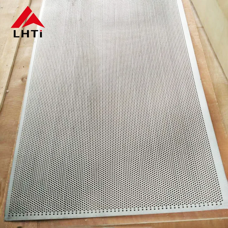 1mm Thickness Titanium Perforated Plate Sheet Price with Hole