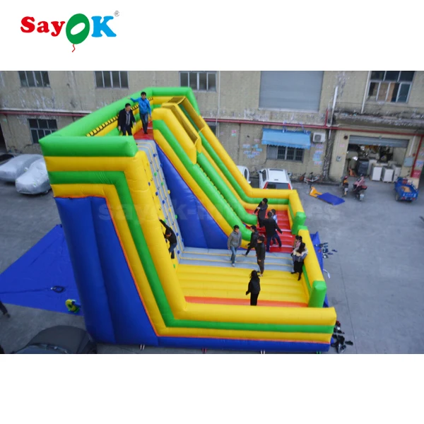 inflatable climbing wall