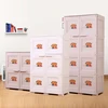 baby toys storage cupboard pp material 3layer drawer