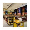 wooden wine display counter