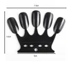 2019 new plastic nail color chart ring 50tips