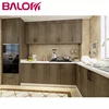 Manufacturing dark melamine wood grain kitchen product