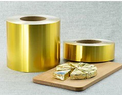 Printed Colorful Gold Foil Food Grade Aluminium Foil